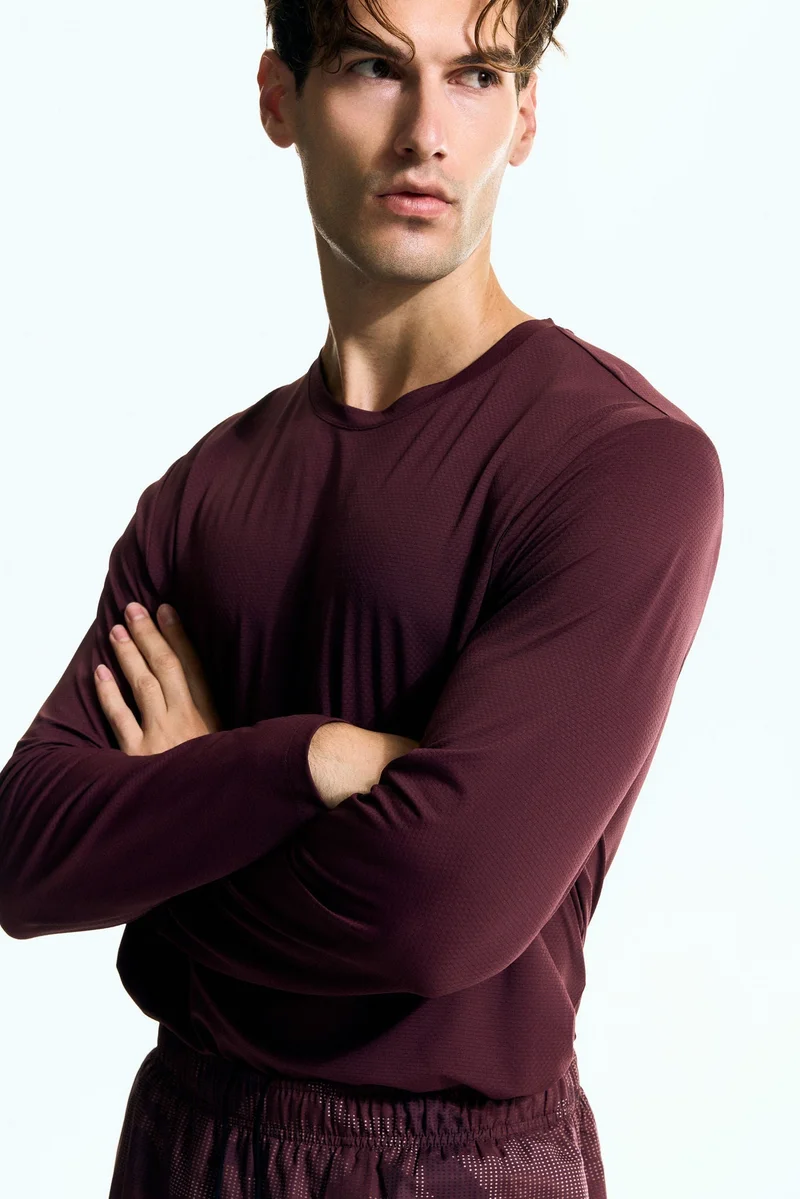 H&M Long-sleeved sports top with DryMove™